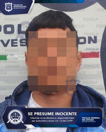 FGESLP DETIENE A SEÑALADO POR EL DELITO DE CONTRA LA SEGURIDAD VIAL