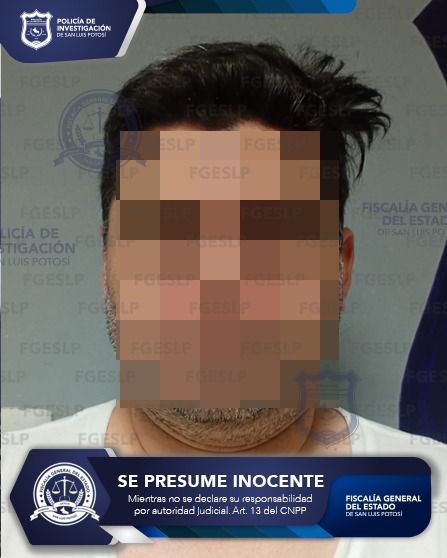 A TRAVÉS DE UN CATEO, FGESLP DETUVO A JOSÉ EMILIO “N” EN TAMAZUNCHALE POR VIOLENCIA FAMILIAR