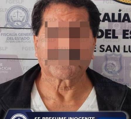 FGESLP DETIENE A JUAN ANTONIO “N” POR VIOLACIÓN EQUIPARADA AGRAVADA