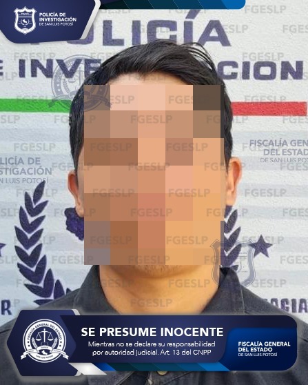 CUMPLIMENTA FGESLP ORDEN DE APREHENSIÓN CONTRA IMPUTADO POR APARENTE VIOLENCIA FAMILIAR EN MATEHUALA