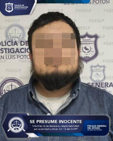 FISCALÍA POTOSINA CAPTURA A JUAN CARLOS “N” POR HOMICIDIO EN VILLA DE REYES
