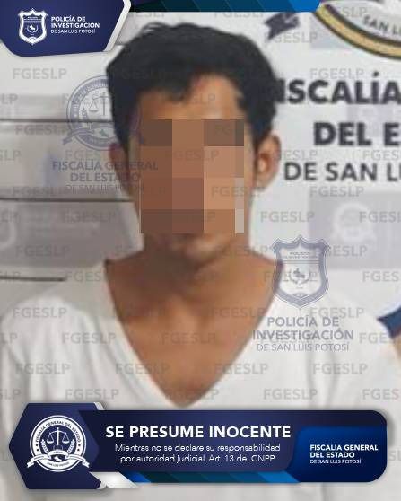 FGESLP CUMPLIMENTA ORDEN DE APREHENSIÓN CONTRA LEONARDO “N” POR NARCOMENUDEO