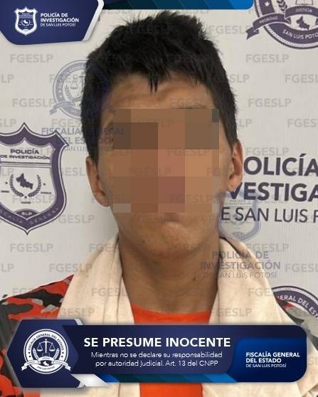 PDI DETIENE A EDGAR ADRIÁN “N” POR ROBO CALIFICADO EN LA CAPITAL POTOSINA