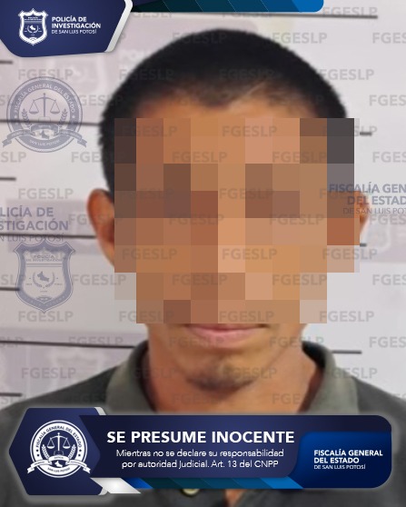 FGESLP APREHENDE A JOSÉ “N” POR PRESUNTA VIOLENCIA FAMILIAR EN SAN ANTONIO