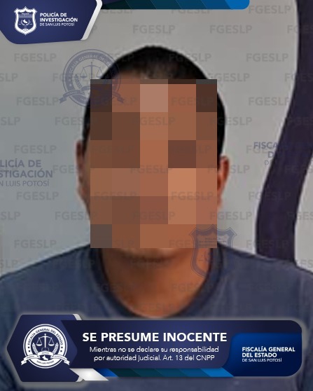 HOMBRE ES DETENIDO POR FISCALÍA POTOSINA TRAS PRESUNTA VIOLENCIA FAMILIAR EN AXTLA DE TERRAZAS