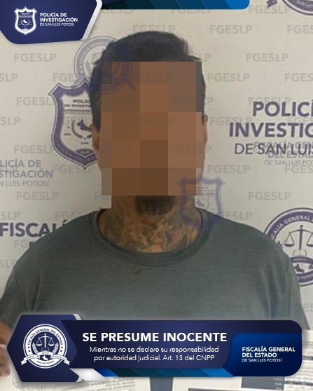 POR PROBABLES LESIONES CALIFICADAS FUE DETENIDO JOSÉ “N” POR MEDIO DE UN MANDATO JUDICIAL CUMPLIMENTADO EN NUEVO LEÓN: FGESLP