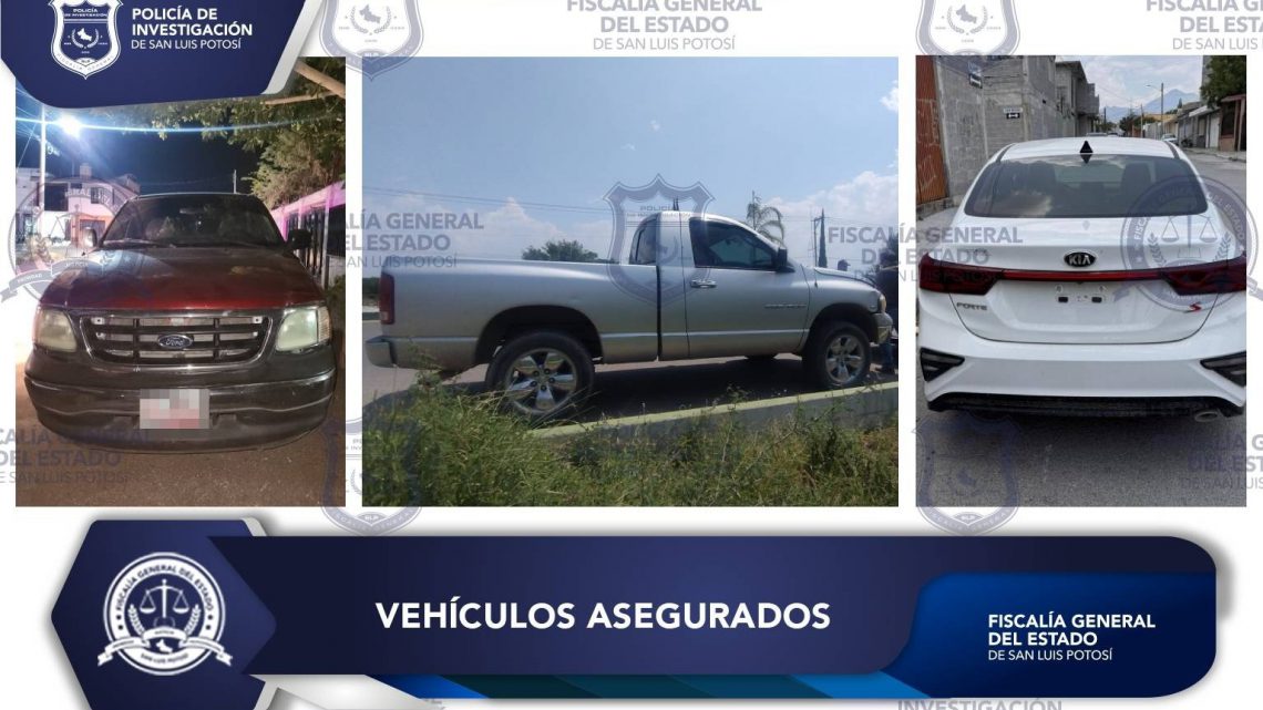 POLICÍA DE INVESTIGACIÓN RECUPERA TRES VEHÍCULOS CON REPORTE DE ROBO EN LA ZONA MEDIA Y ALTIPLANO
