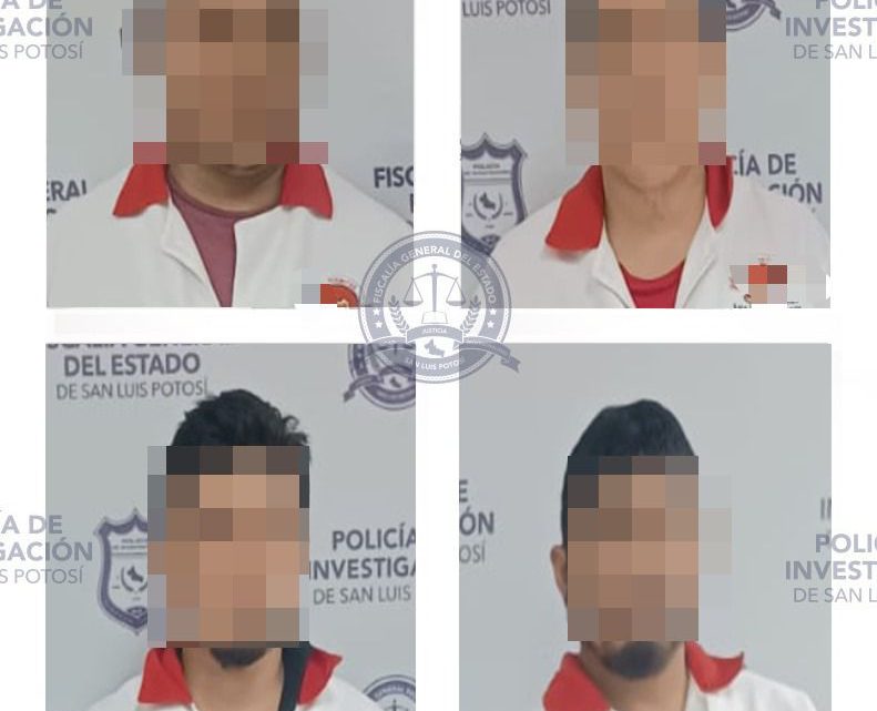 ASEGURA PDI A SEÑALADOS DE PROBABLE ROBO CALIFICADO EN LA CAPITAL POTOSINA